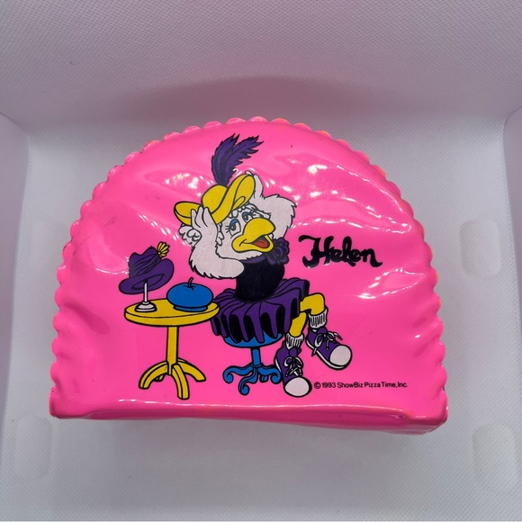 Vintage 1993 Helen Henny Pink Purse Chuck E Cheese - Picture 1 of 13